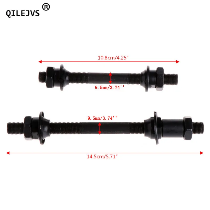 

QILEJVS Bike Bicycle Axles Mountain Bike Bicycle Quick Release Front Back Axles Hollow Hub Shaft Lever New