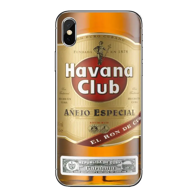 Для Samsung Galaxy Note 8 9 S9 S10 A8 A9 Star Lite Plus A6S A9S прозрачное мягкое покрытие кожи Havana Club Anejo