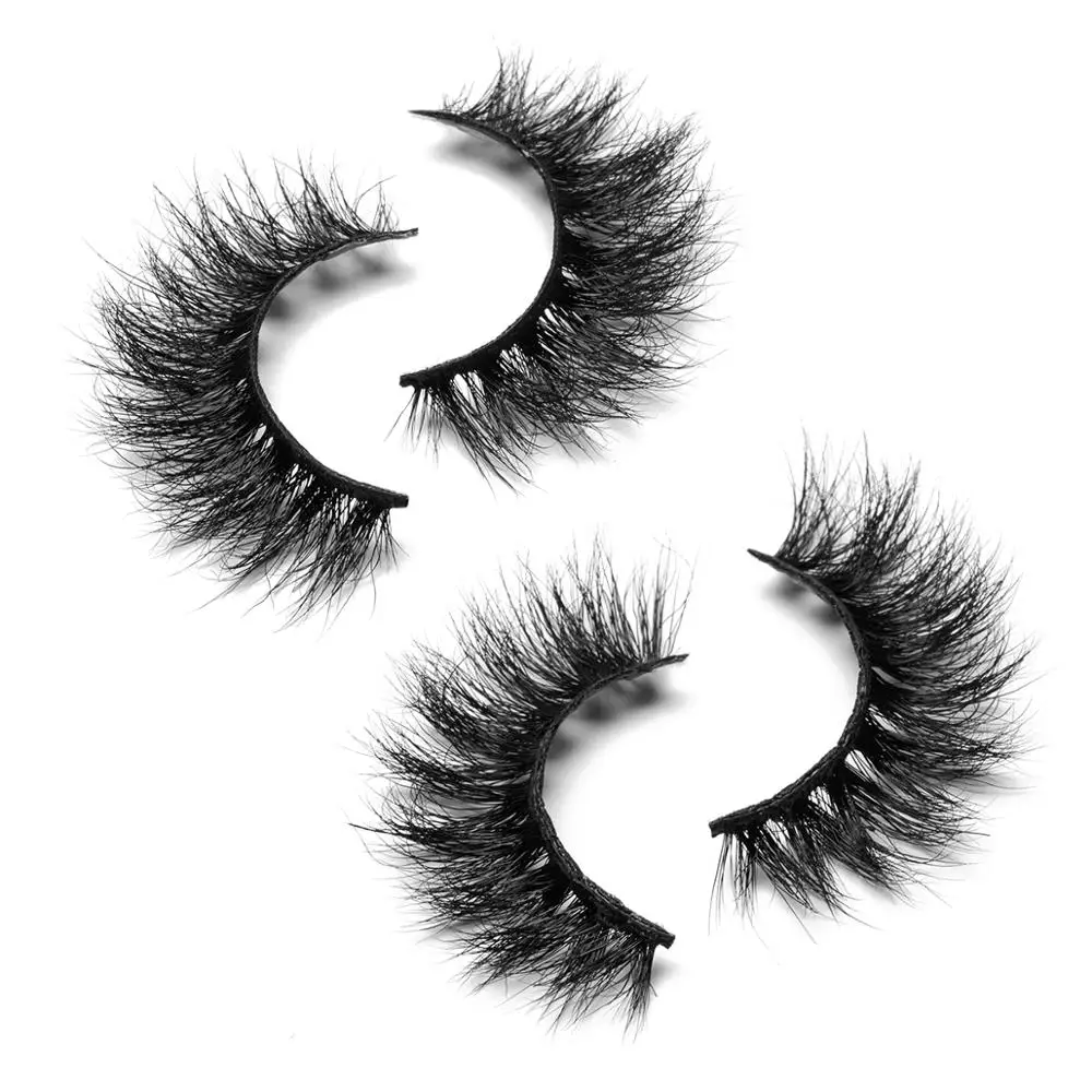 SEXYSHEEP 2 пары 3D норковые ресницы безжалостные ресницы ручной работы многоразовые натуральные ресницы Популярные Накладные ресницы для макияжа