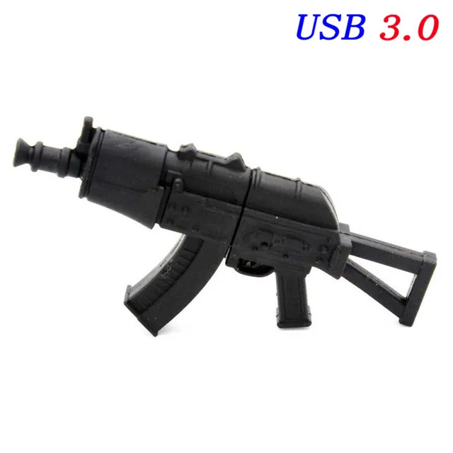 D JASTER USB 3,0, крутая модель ak47gun, usb флеш-накопитель, Пистолетная флешка, 8 ГБ, 16 ГБ, 32 ГБ, 64 ГБ, карта памяти, флешки, флешка, подарки - Цвет: D