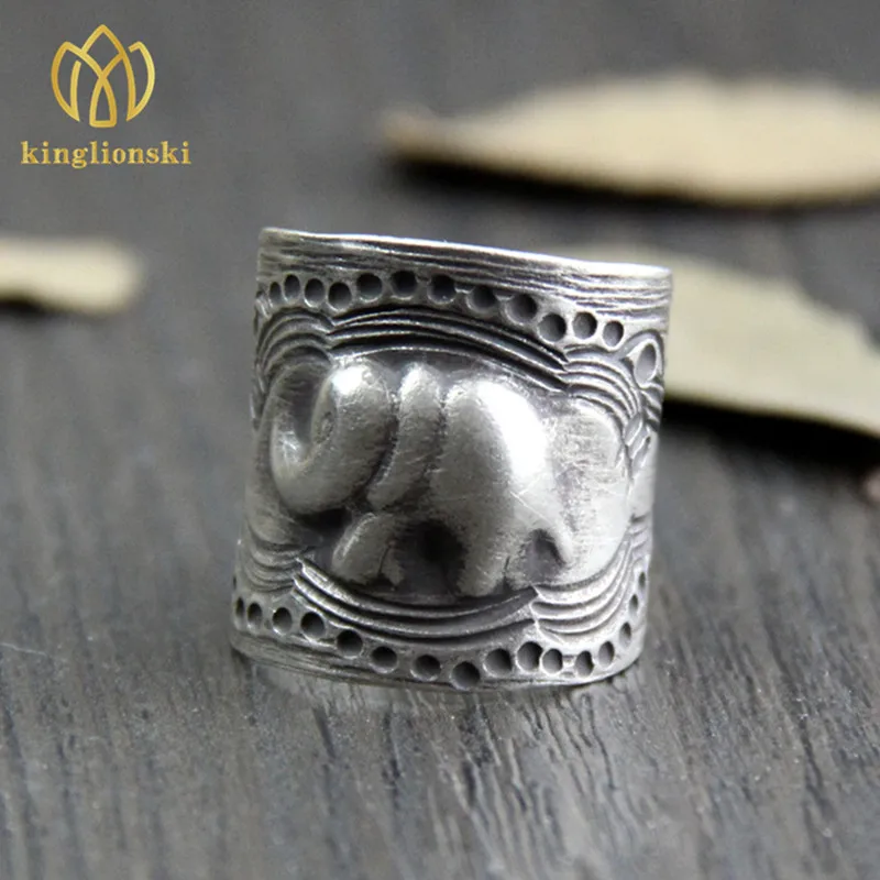 Оптовая Таиланд Чиангмай серебра ручной работы серебряный малого кольца чтобы