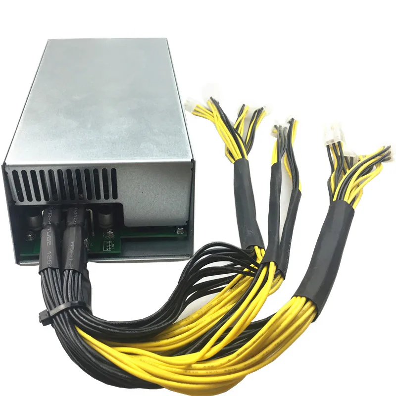 Bitmain Antminer 2U 1800 Вт блок питания для S9 S7 L3 D3 крипто Майнинг 12 В PSU майнинга APW3 1600