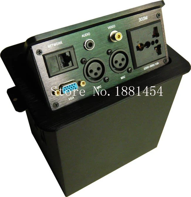 HDMI/VGA видео аудио USB Сеть/пневматический/газ всплывающий алюминиевый сплав