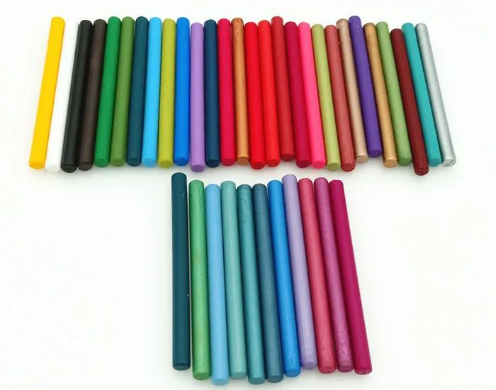 DIY штамп восковые палочки для плавления клеевого пистолета воска запечатывания