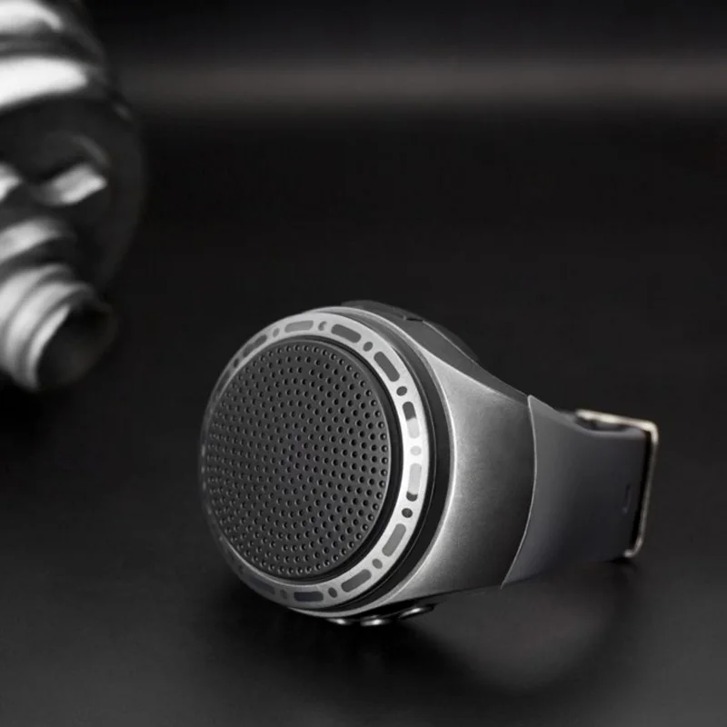 Беспроводной Bluetooth часы динамик с микрофоном Поддержка TF карты FM радио браслет