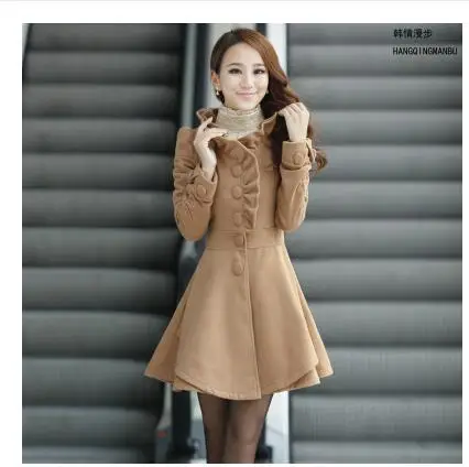 2017 на осень зиму зима женский пиджак Низи пальто Корейский версия длинный абзац