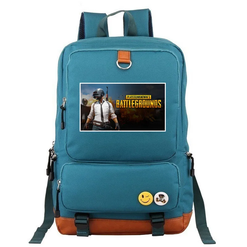 Горячая игра PUBG BATTLEGROUNDS Куриный Ужин мальчик девочка школьная сумка для женщин рюкзак для подростков холст мужской студенческий рюкзак