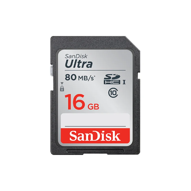 Оригинальный двойной флеш накопитель SanDisk UItra sd карта 16 Гб оперативной памяти 32