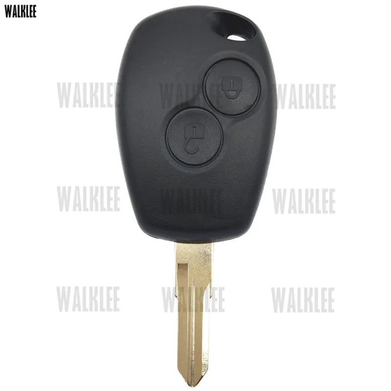 Дистанционный Автомобильный ключ WALKLEE для Renault Megane Modus Clio Kangoo Logan Sandero Duster с чипом