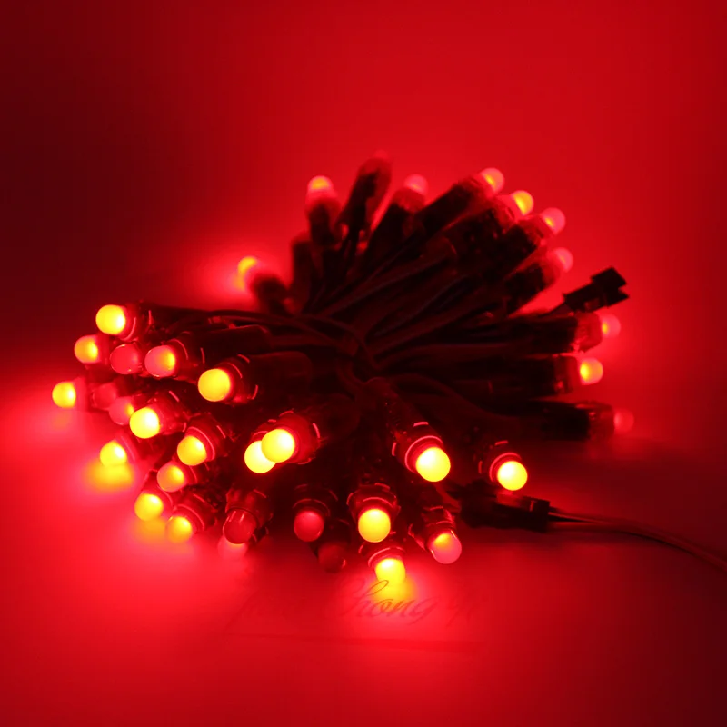 WS2811 2811 IC RGB Полноцветный 12 мм пикселей цифровой адресный 5 в В Dream Color LED Pix els модуль
