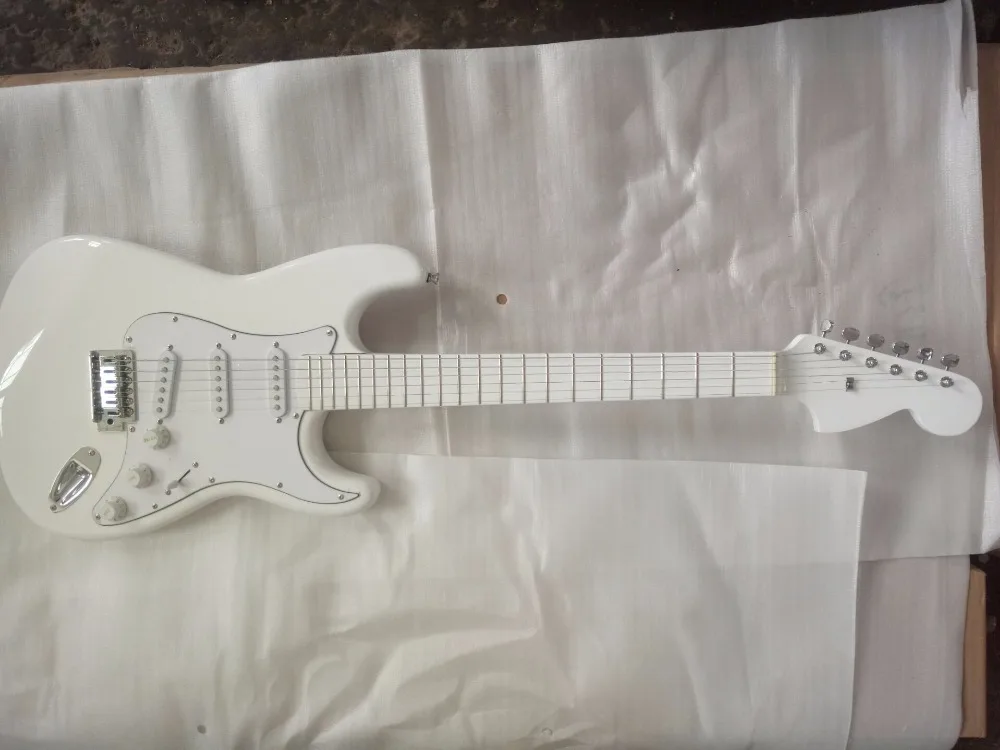 В наличии супер Custom Shop хорошее качество фабрики все белые гитары Бесплатная
