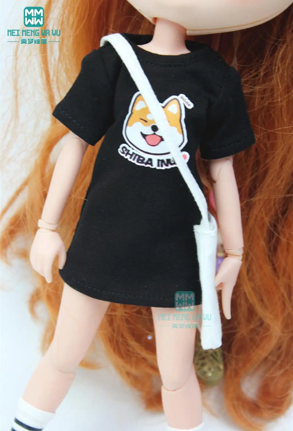 Кукла blyth Azone 28 30 см аксессуары для одежды модная длинная футболка собак носки
