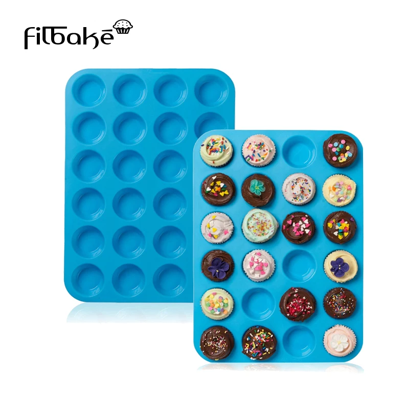 FILBAKE мини силиконовая форма для маффинов и кексов выпечки Maker заварной крем киш