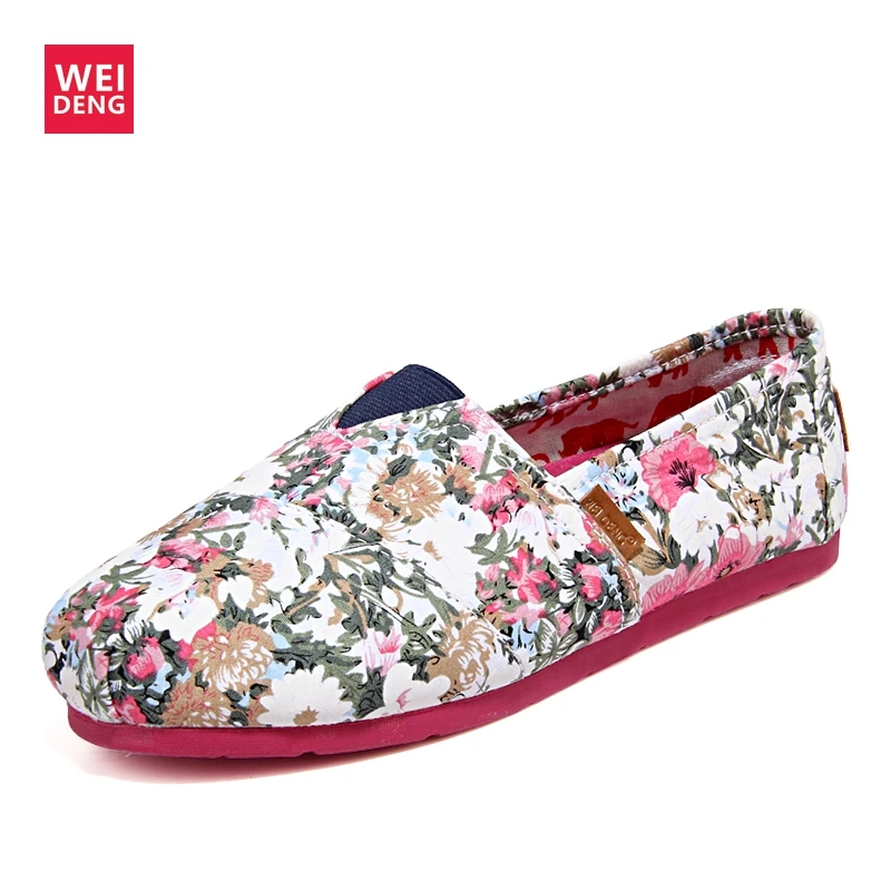 Weideng/женские лоферы на плоской подошве мягкая обувь без застежки дышащая