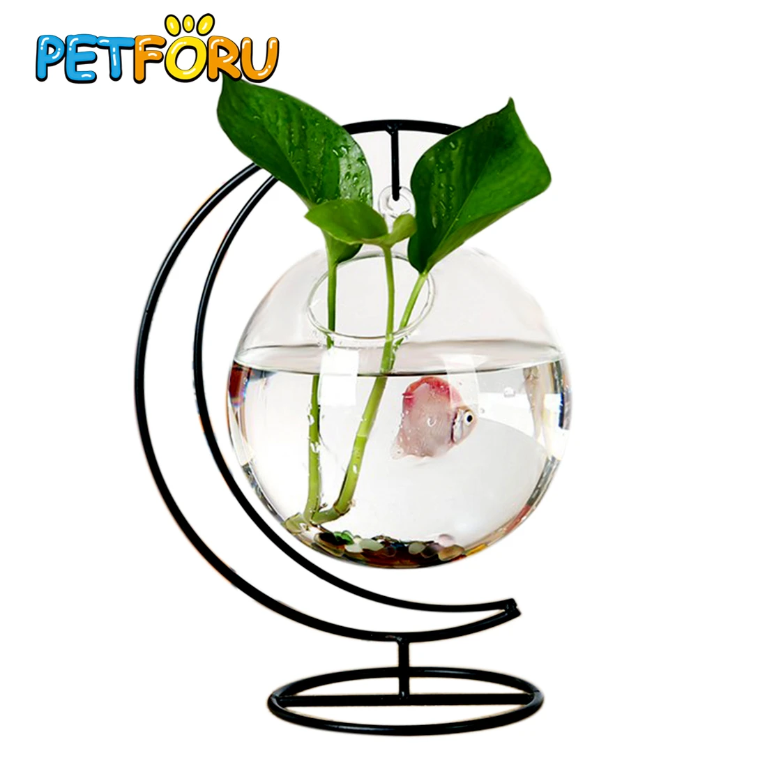 PETFORU висячая стеклянная ваза для аквариума рыбный бак товары домашних животных