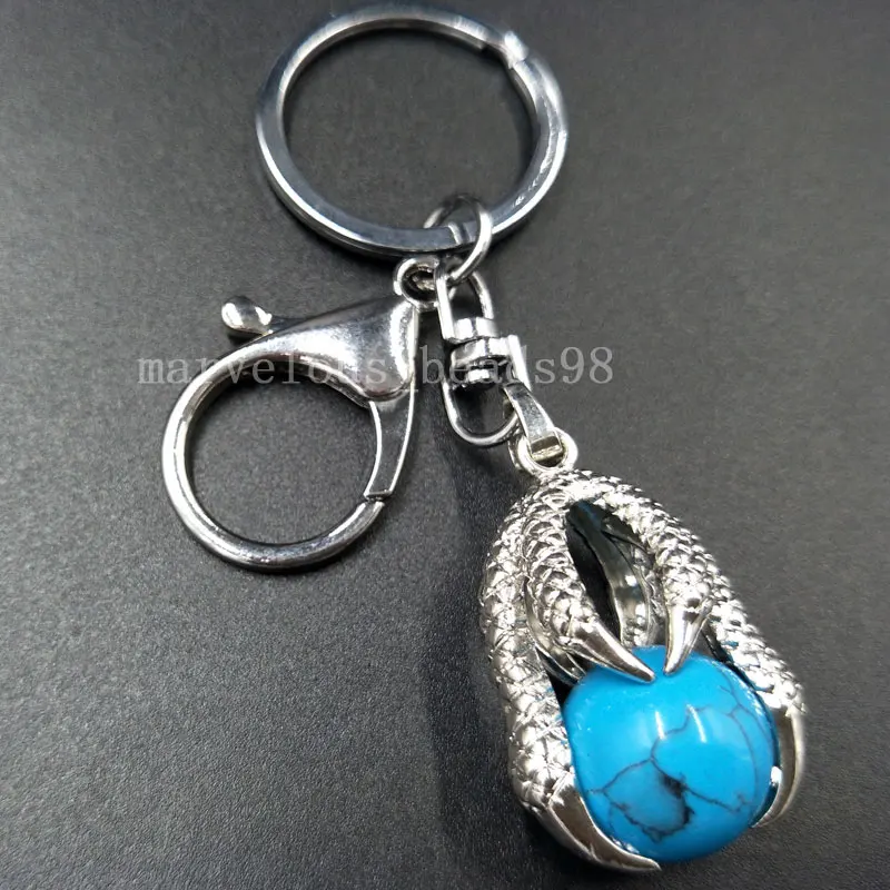 Цепочка для ключей с подвеской в сумку Опаловый Сердолик авантюрин малахит Хови