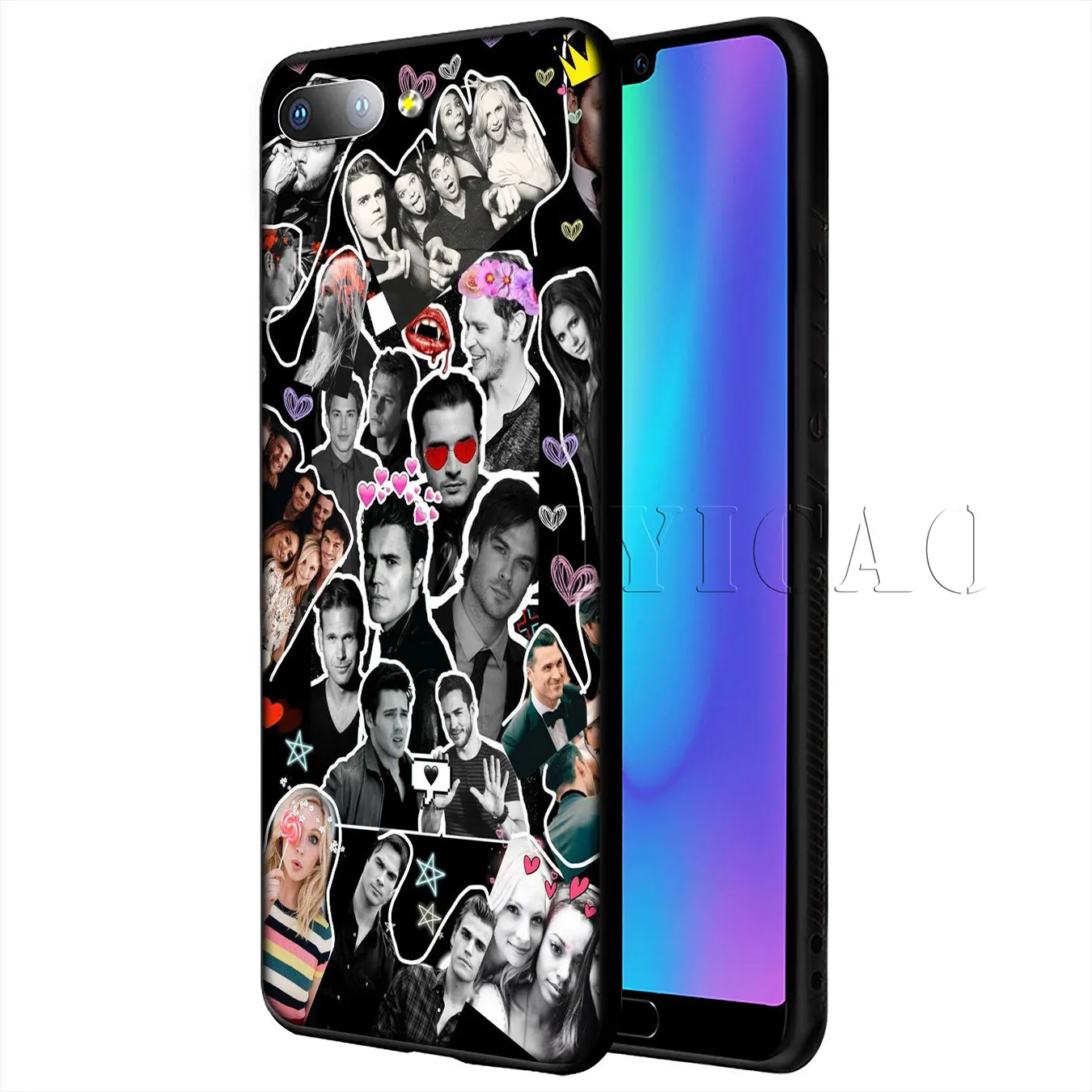 IYICAO Дневники вампира Ян сомерхалдер мягкий чехол для huawei P20 Pro P10 P8 P9 Lite Mini P Smart чехол