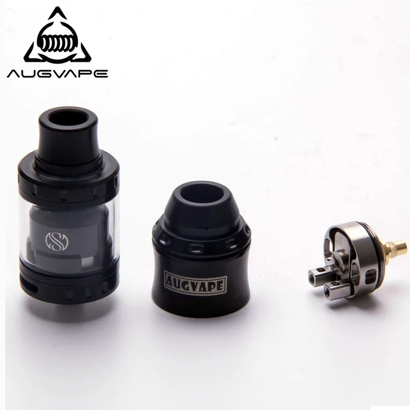 Комплект верхней крышки Augvape Merlin Mini RTA & RDA 24 мм 2 мл бак из нержавеющей стали RAD