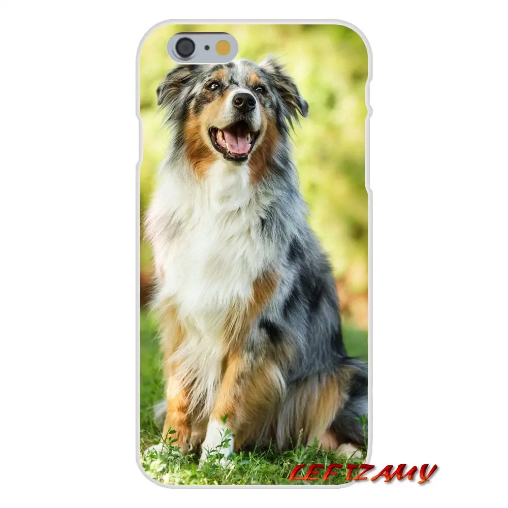 Australian Shepherd Shiba Inu Dog For Samsung Galaxy A5 A6S A7 A8 A9S Star J4 J6 J7 J8 Prime Plus 2018 Transparent TPU Skin Case | Мобильные