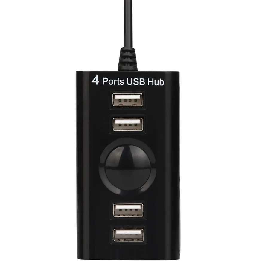 Лучшая цена USB 2 0 высокоскоростной 4 портовый сплиттер концентратор адаптер для