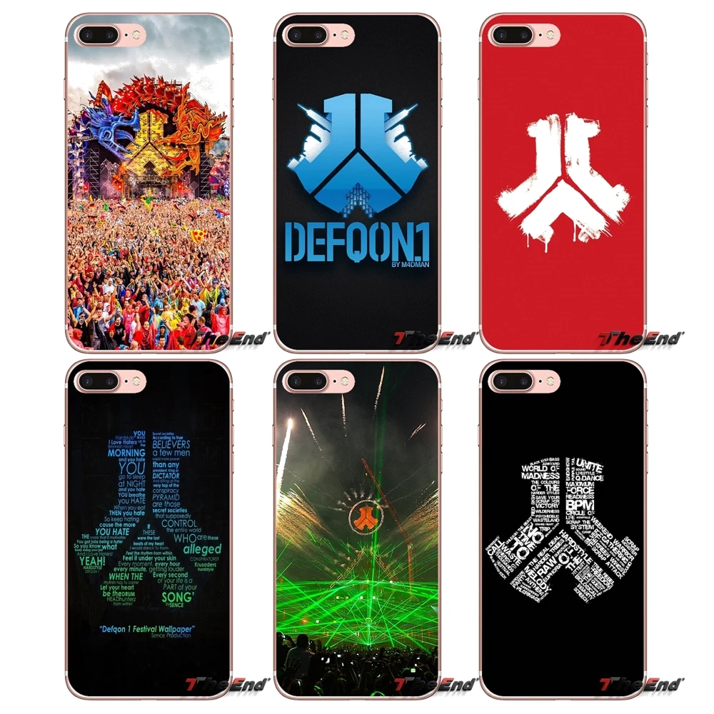 Defqon.1 логотип мягкие прозрачные чехлы для сяо mi красный 4A 4X3 S Note 3 4 5 pro 5A 6 A1 Max 5X