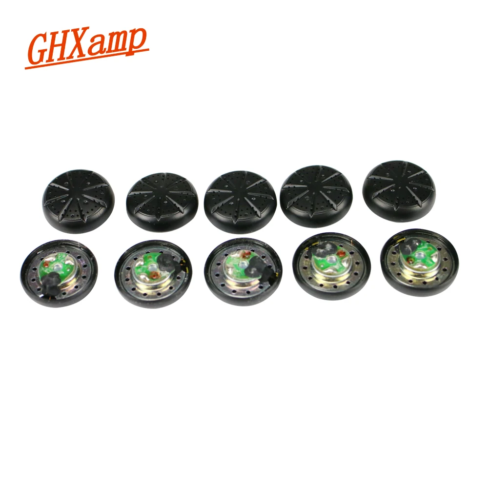 

GHXAMP 10pcs 15.4MM Earphone Speaker Woofer Repair Parts For MX500 Earphone DIY