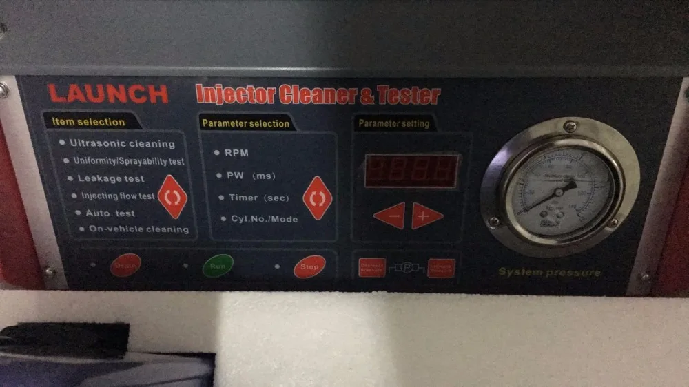 Английский панельный топливный инжектор и очистительное оборудование запуск