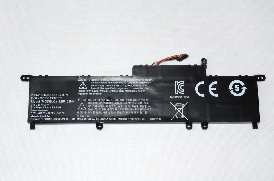 Оригинальный аккумулятор JIGU LBF122KH для ноутбука 7 4 В Втч LG P210 P220 P330|Аккумуляторы