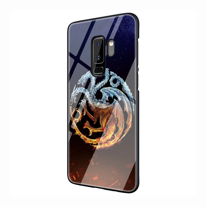G12 Игра престолов чехол из закаленного стекла для телефона для samsung S7 край S8 S9 S10 Plus Note 8 9 A10 20 30 40 50 60 70 - Цвет: G12