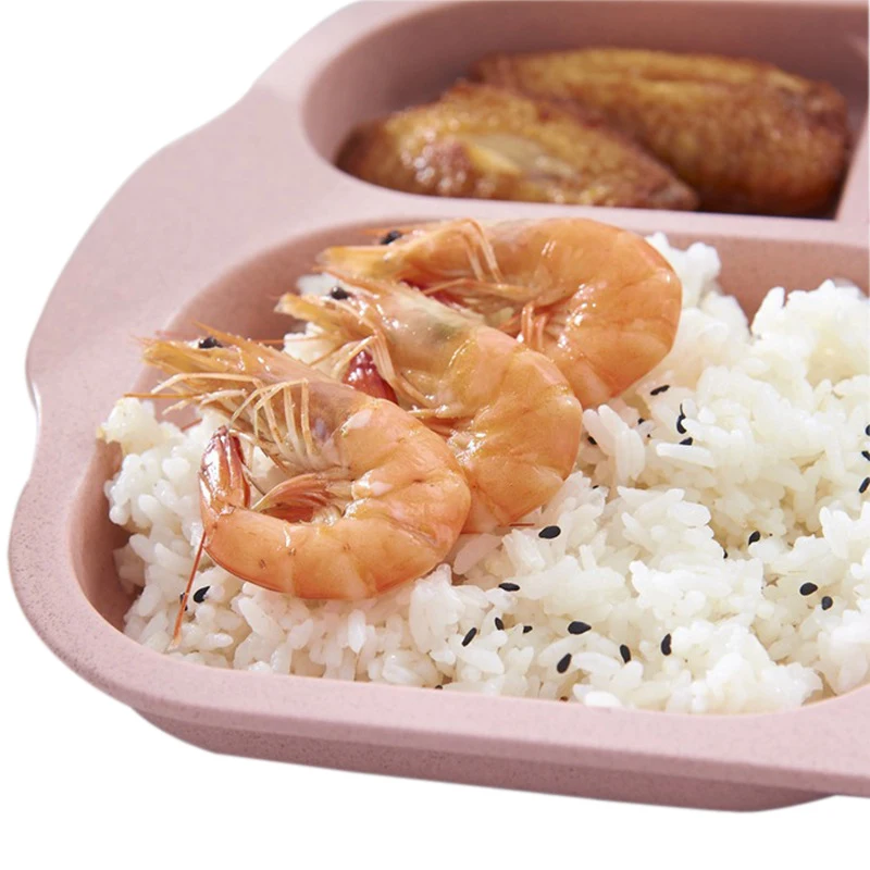Еда Класс пшеницы Коробки для обедов детей многофункциональный Bento box