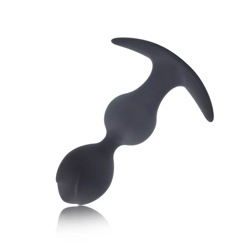 Unisex Silicone Butt Plug Anal Sex Toys Man Women Gay Waterproof Beads Adult Products Prostate Massager Anus | Красота и здоровье