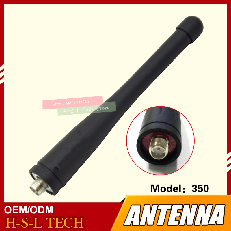Walkie Talkie резиновая антенна 144/430Mhz UV Smafemale интерфейс для Baofeng Beifeng BF