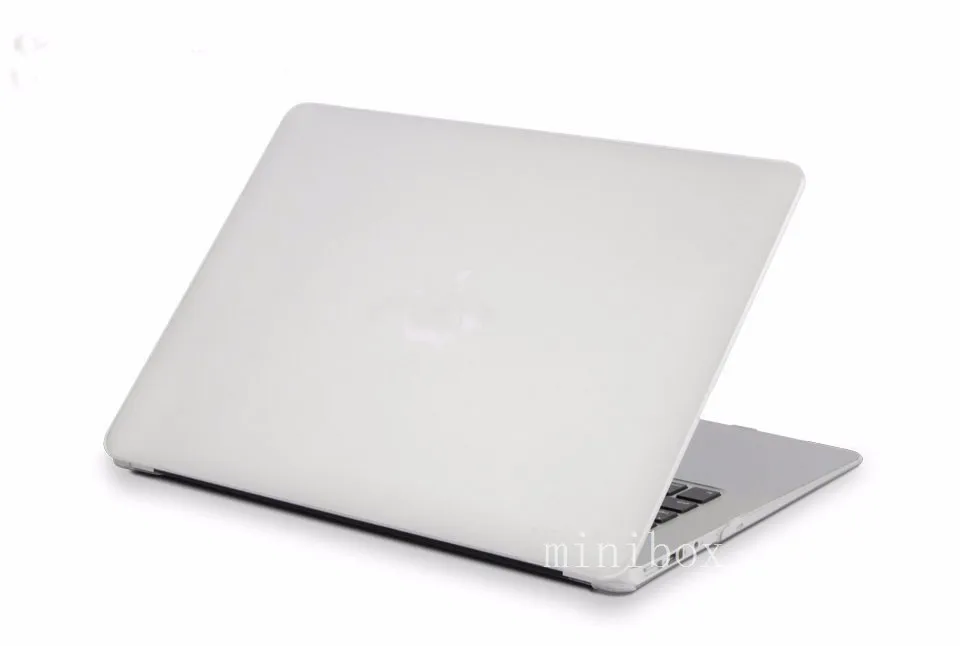 Прозрачный матовый прорезиненный жесткий чехол для Macbook 2020 Air 13 A2179 11 Pro 15 Retina 12