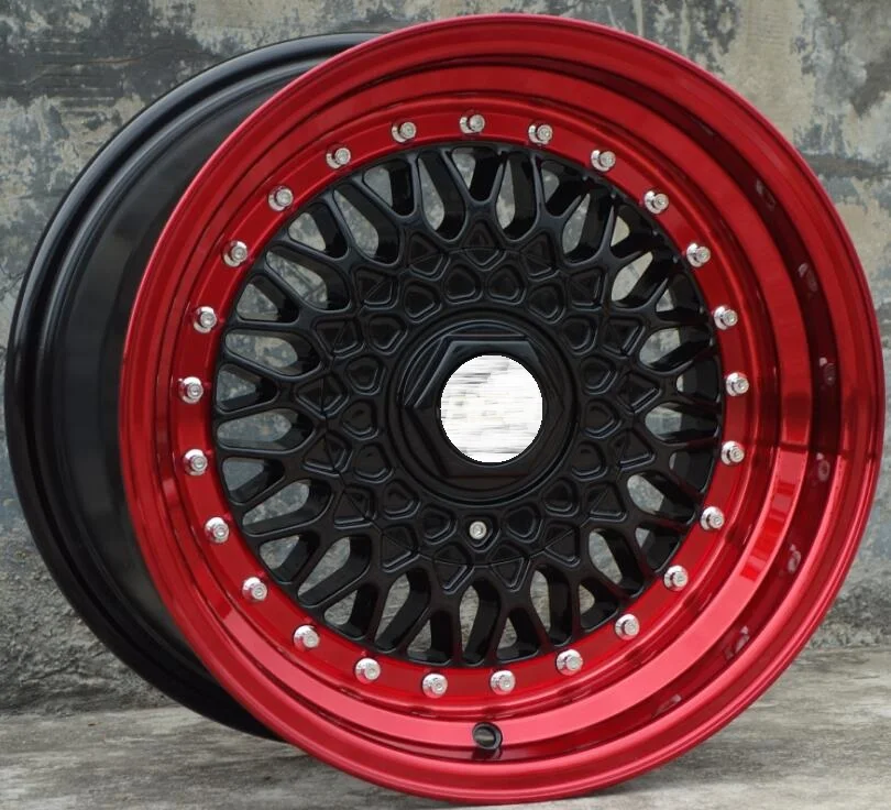 BS RS 15 дюймов 15x7,0 15X8,0 4x100 4X108 4X114,3 5X100 Автомобильные Колесные диски из сплава