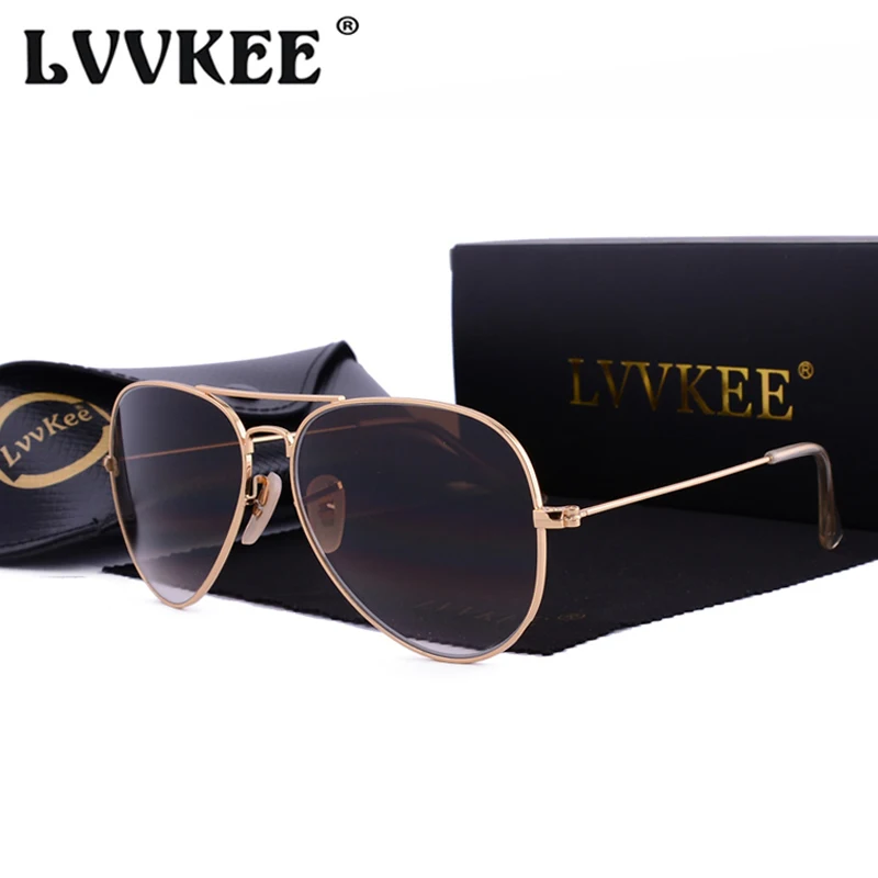 Лидер продаж LVVKEE 2019 брендовые классические градиентные солнцезащитные очки для