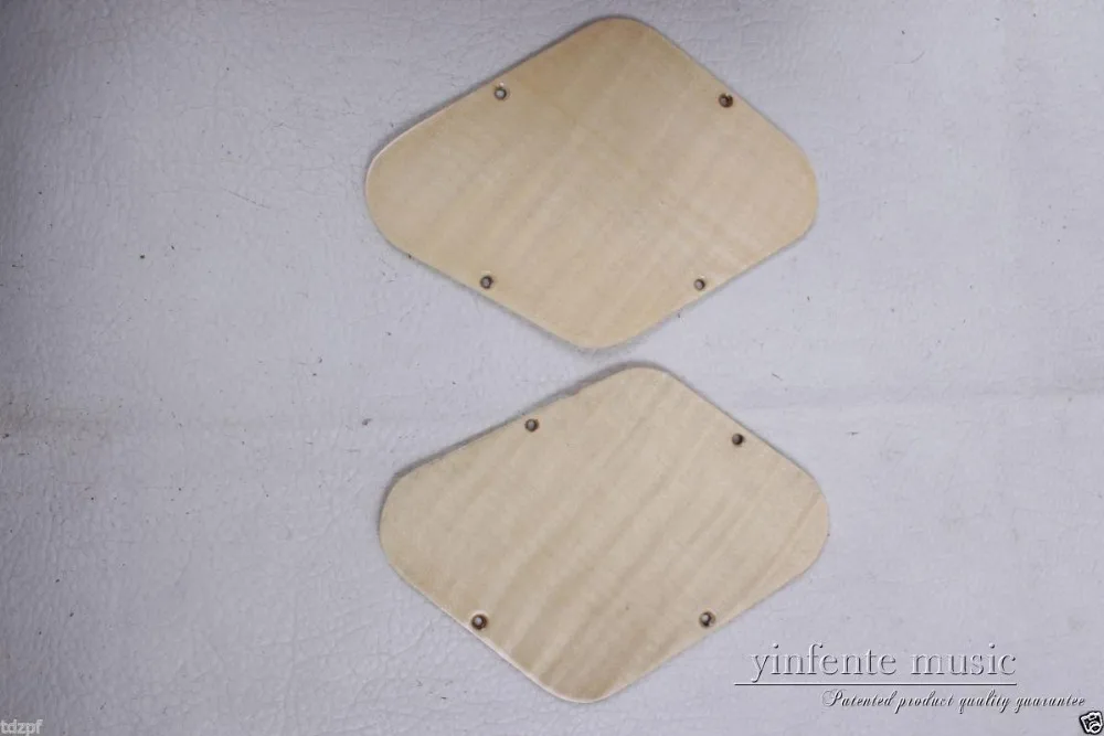 2 шт. электрическая гитара Черная Пластина полости Чехлы для гитары Деревянный из