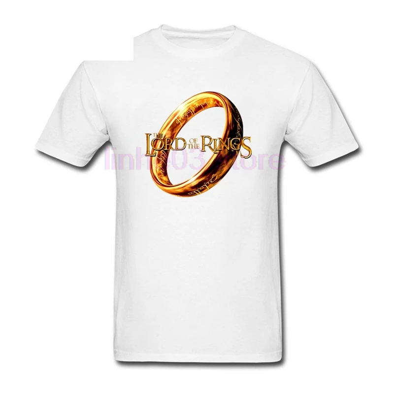 Lord Of Rings Футболка мужская летняя с круглым вырезом Графический Мужской новое