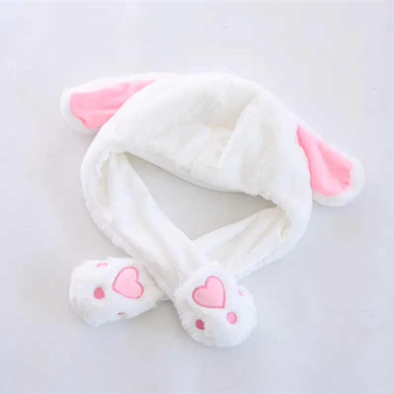 

2020 Newly Cute luminous RABBIT Plush Funny Play toy Ear Up Down Rabbit Gift Toy for Kids Girls Girlfriend