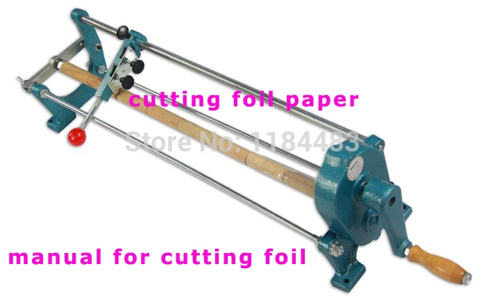 Станок для резки фольги и бумаги с сердечником рулона горячего тиснения 0 9 дюйма