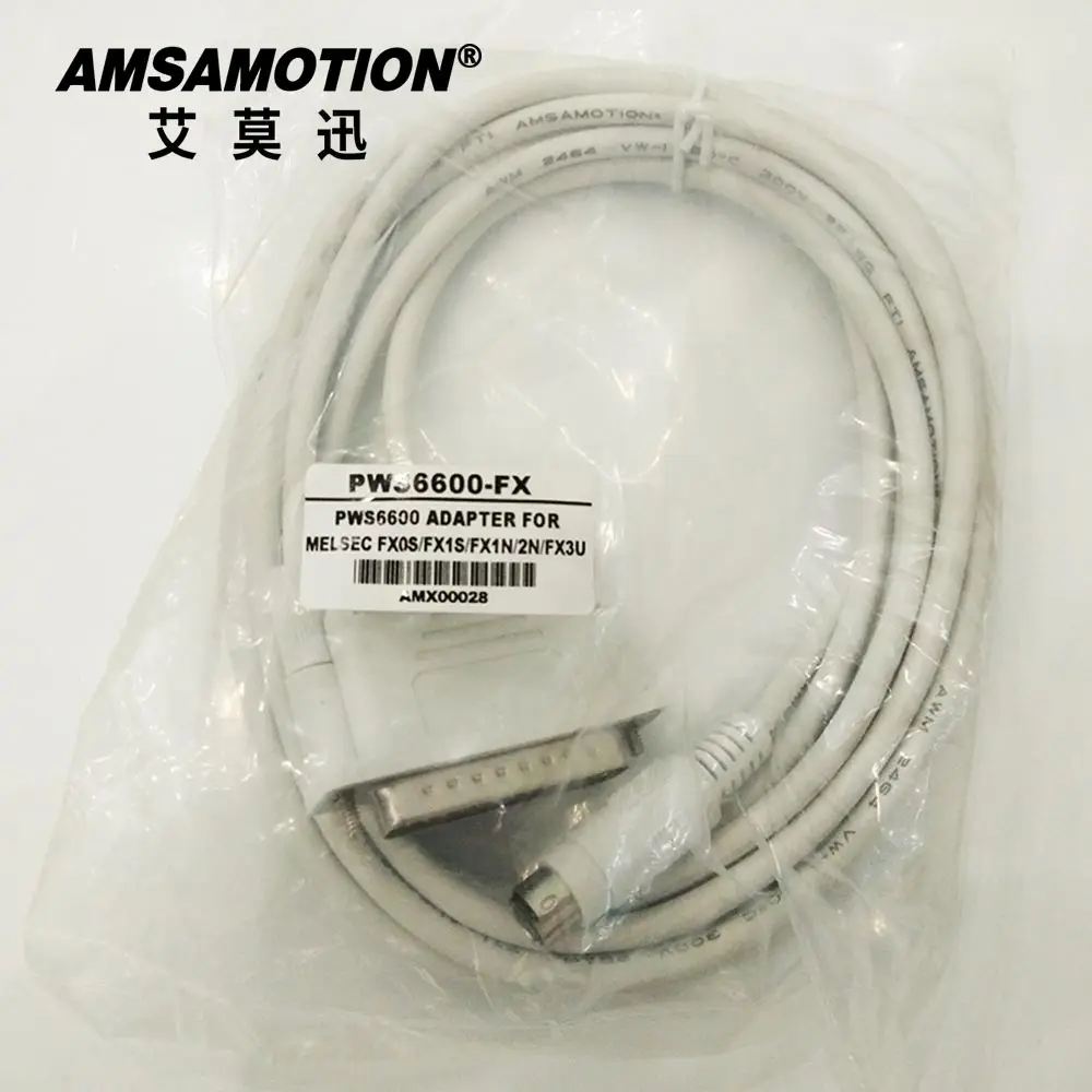 PWS6600-FX Hitech PWS6600/6A00T Сенсорная панель ЧМИ подключения Mitsubishi FX PLC DB25 DB9pin Кабель для