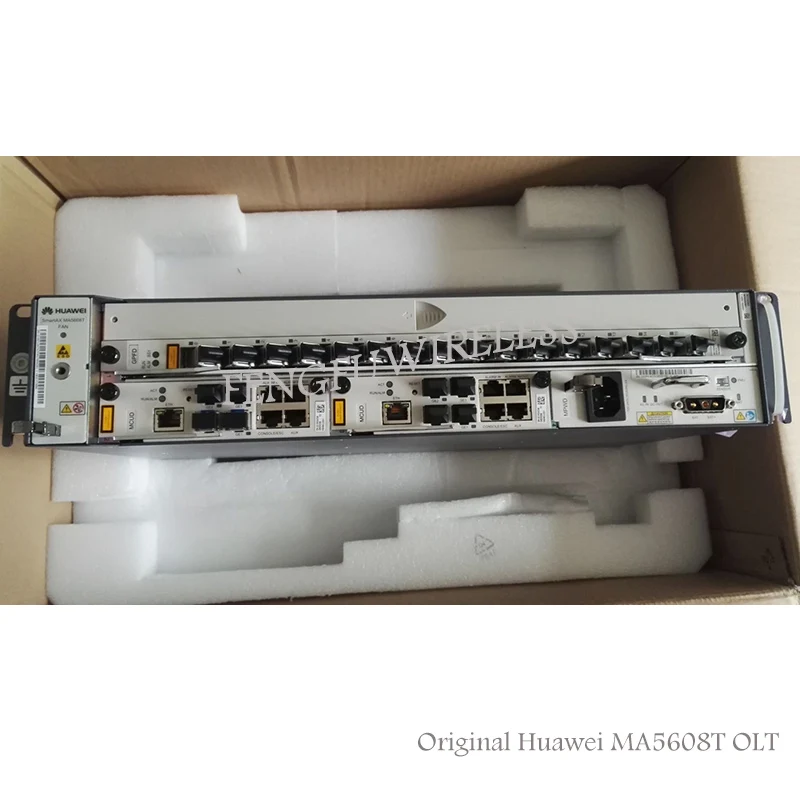 19 дюймов OLT GPON MA5608T DC 1 * MPWC Оптический Терминал MCUD 1G плата управления с 16 портами GPFD