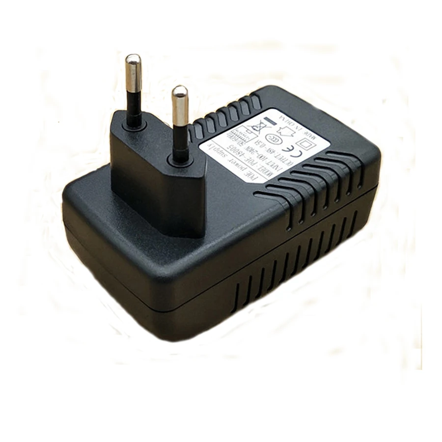 48V 0.5A POE настенная вилка инжектор видеонаблюдения CCTV безопасности Ethernet адаптер IP