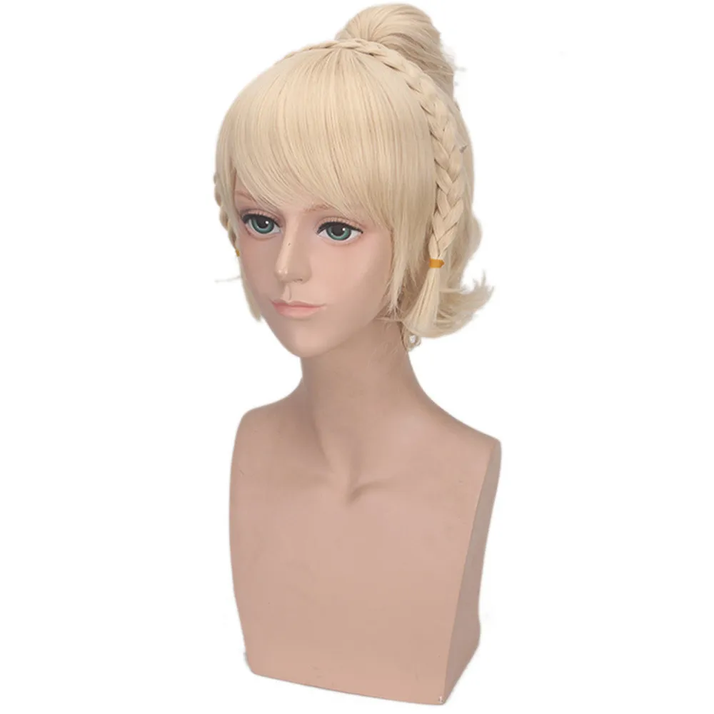 Парик для косплея длиной XV Lunafreya Nox Fleuret костюм принцессы луна женские короткие