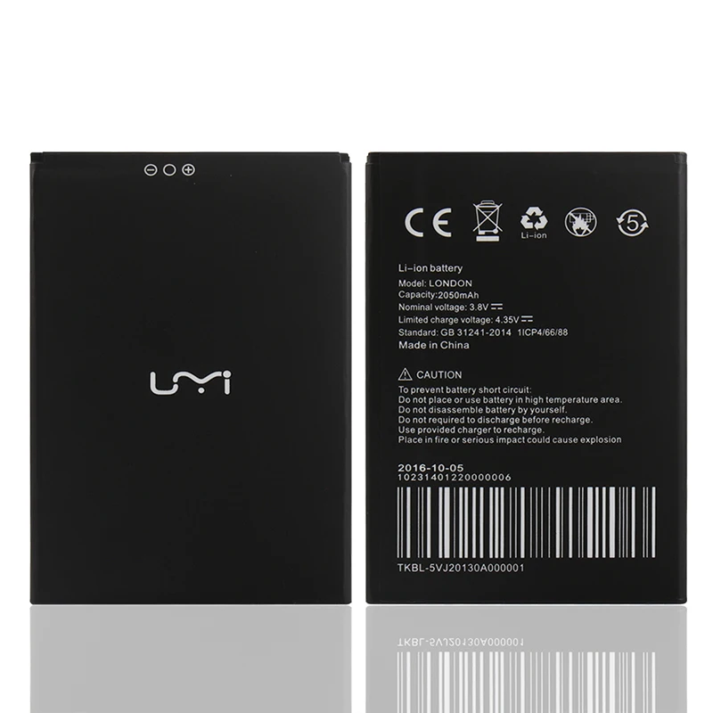 UMI London аккумулятор 2050 мАч оригинальный сменный аксессуар для мобильного телефона