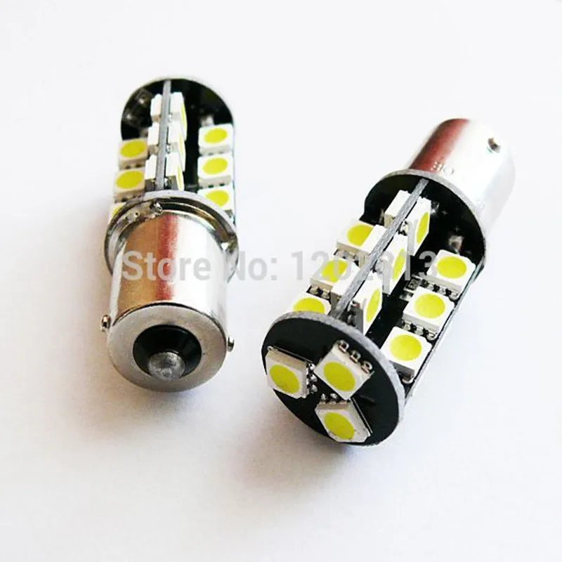 2 шт. P21W 382 BA15s 1156 Янтарная CAN шина 27 Светодиодный ные передние индикаторы