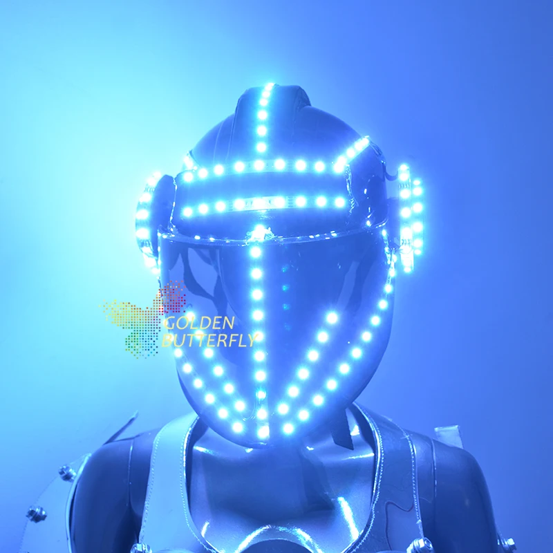 Яркий светодиодный светильник для шлема гарнитура с аккумулятором вечерние