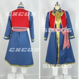 2016 Косплей Костюм японского аниме черный Батлер Soma Asmangadall новый стиль