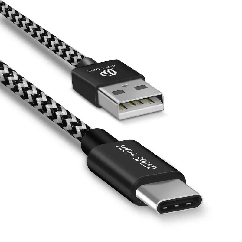 EastVita DUX DUCIS K-ONE Портативный Тип-C кабель Micro USB и Тип C с нейлоновой оплеткой Зарядное