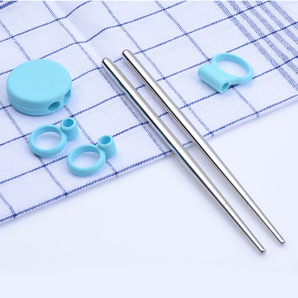 Палочки для еды Дети Обучение ужин просветление свинья узор посуда подарок