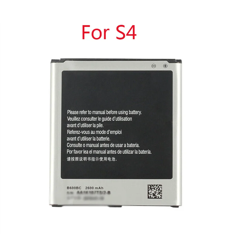 100% Новый оригинальный 2600mAh для Samsung GALAXY S4 I9500 I9502 I9505 I9508 S5 G900S G900F G9008V литий ионный